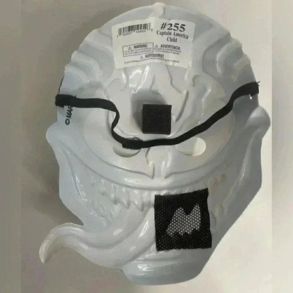 Captain America Halloween Venom Mask for Kids - Picture 5 of 7